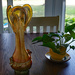 Vase and plant by larrysphotos