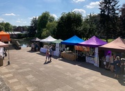 25th Jun 2021 - Colourful Stalls in Town