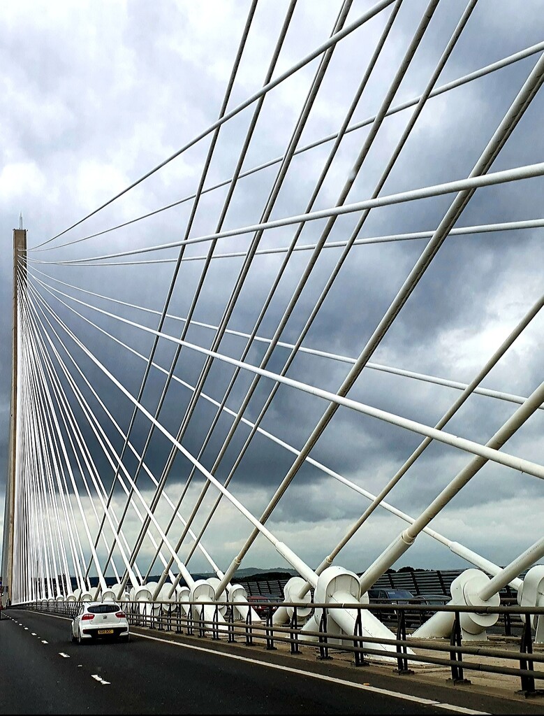 Queensferry Crossing Bridge. by teresahodgkinson