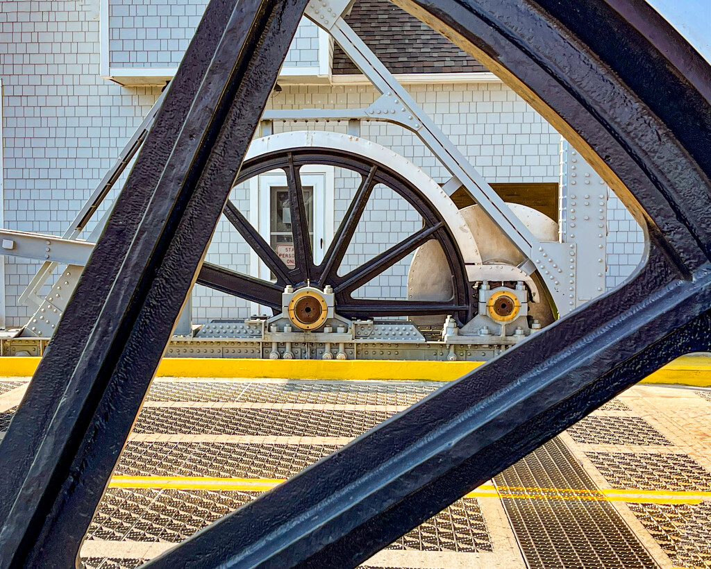 wheels on Mystic River Bridge by jernst1779