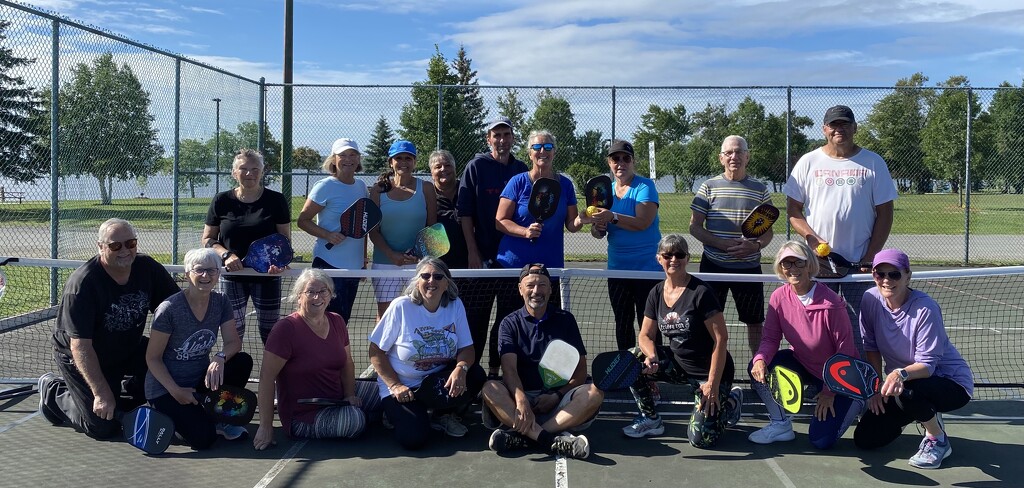 Pickleball Group by radiogirl