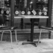 Vintage Café table and chrome chairs by theredcamera