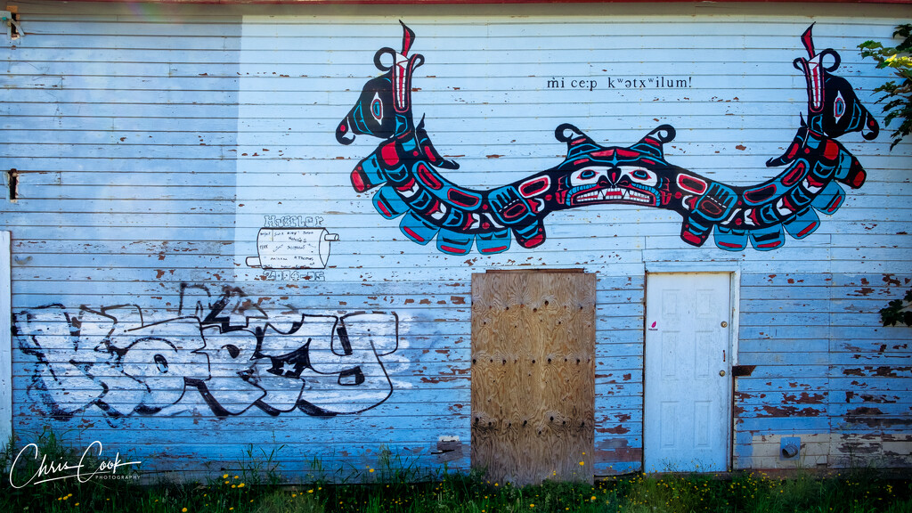 Native Art vs. Graffiti Art by cdcook48