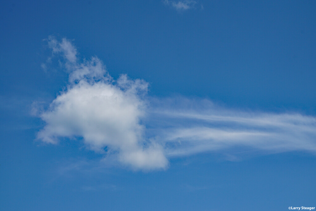 Speeding cloud by larrysphotos
