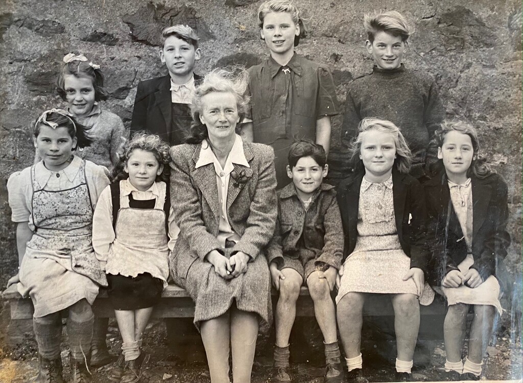 Mum, back left, circa 1942 by jamibann