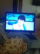 9th Jul 2021 - 5 minutes kimchi mayo udon noodles and Lu xia