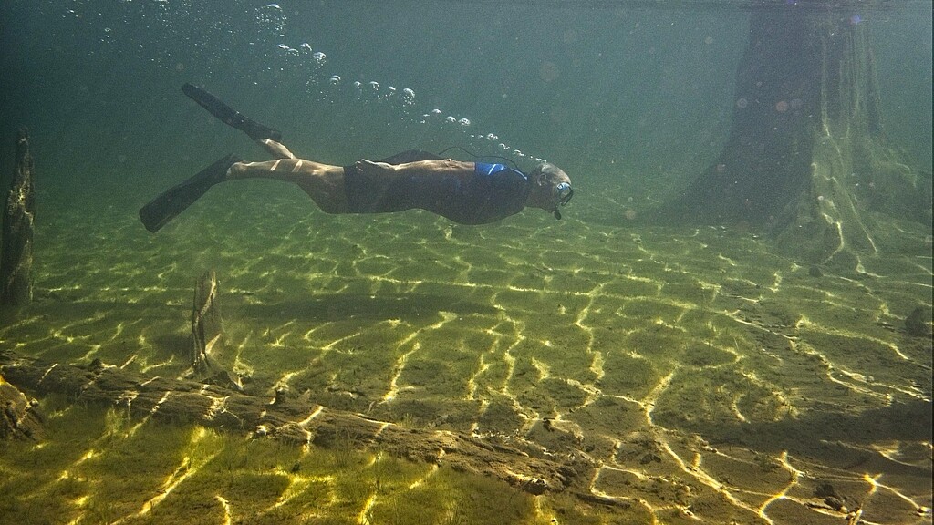 Underwater Swimmer by mitchell304
