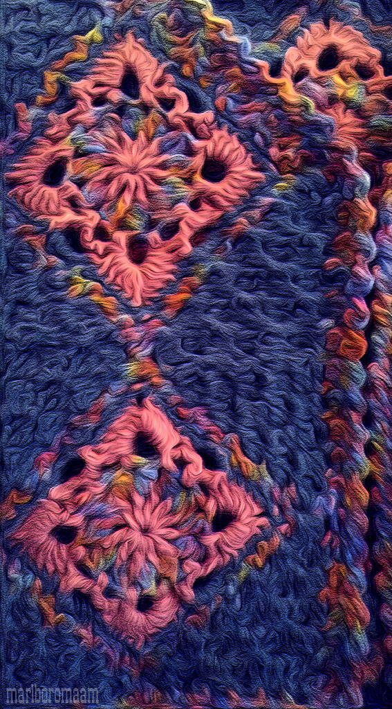 Painted crochet... by marlboromaam