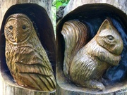 13th Jul 2021 - Wood Carvings, Thornton Dale