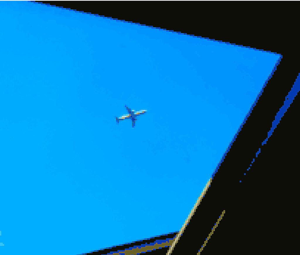 Pixel Plane by linnypinny