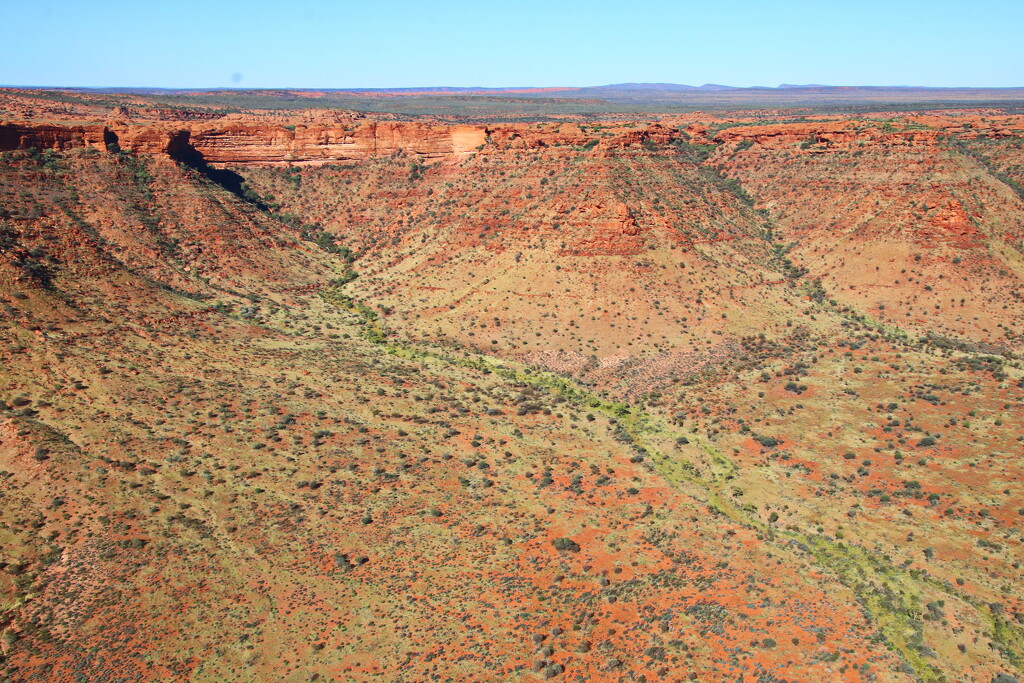 The George Gill Range Escarpment by terryliv