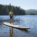 Testing out the Paddle Board by kiwichick