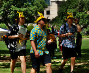 17th Jul 2021 - Why are these people wearing yellow hats and what are they looking for?