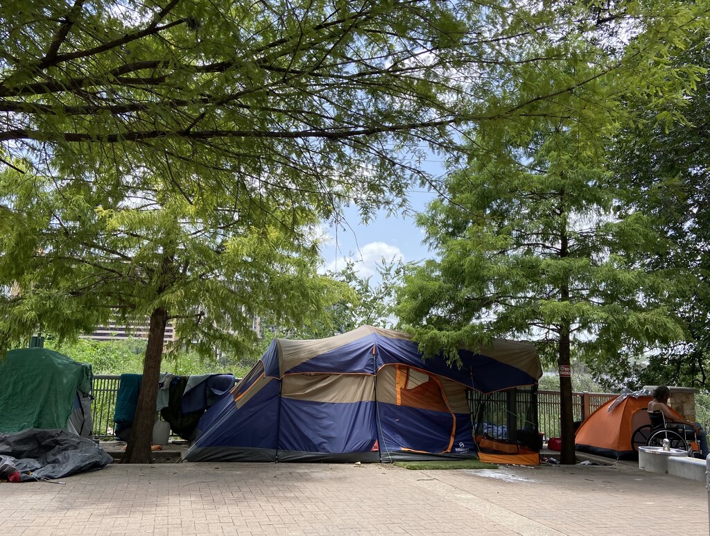 Tent city by eudora