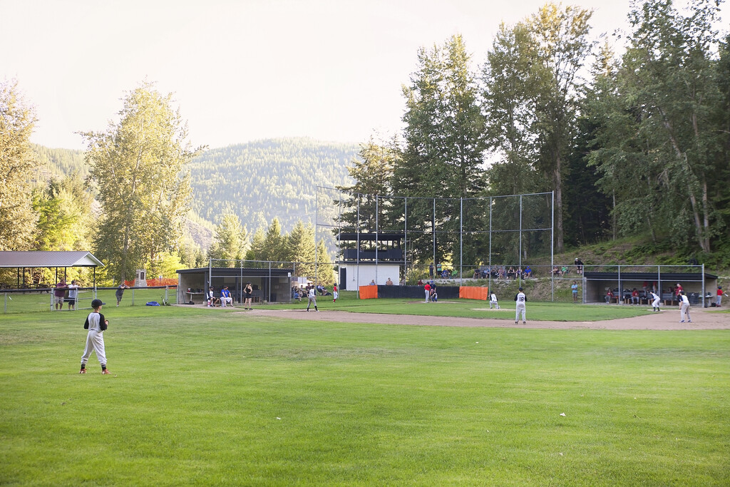 Baseball in Trail by kiwichick