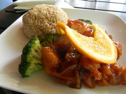 20th Jul 2021 - Orange Chicken, Broccoli and Rice