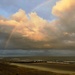 Rainbow over the beach by congaree