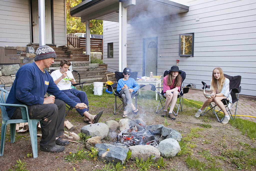 Campfire at home by kiwichick