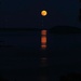 Moon over Machias Bay by berelaxed