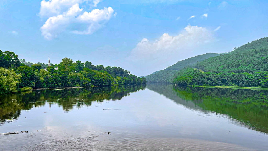 Connecticut River in Brattleboro, VT-6949 by jernst1779