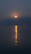 25th Jul 2021 - Moon on the lake Geneva. 