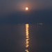 Moon on the lake Geneva.  by cocobella