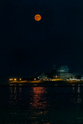 24th Jul 2021 - Buck Moon over Adler Planetarium