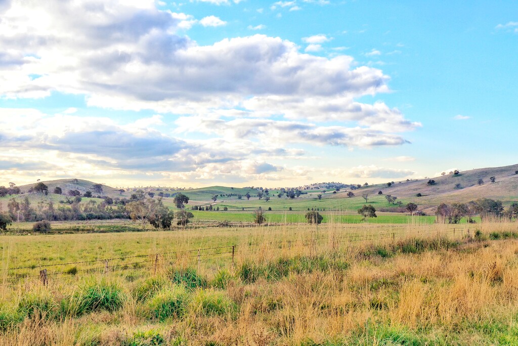 Valley of fields by leggzy