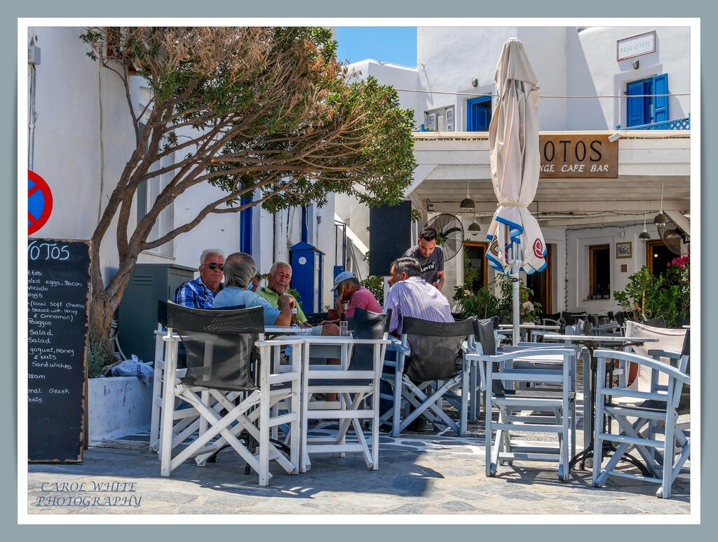 Passing The Time Of Day,Chora,Astypalaia by carolmw