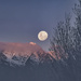 Moon over the Remarkables by dkbarnett