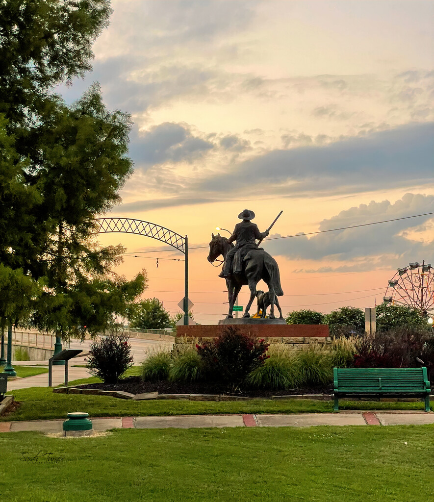 Bass Reeves Monument by samae