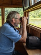 26th Jul 2021 - Went to the bird hide....not a lot to see today except my fellow watcher!