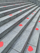 29th Jul 2021 - Hearts on steps. 