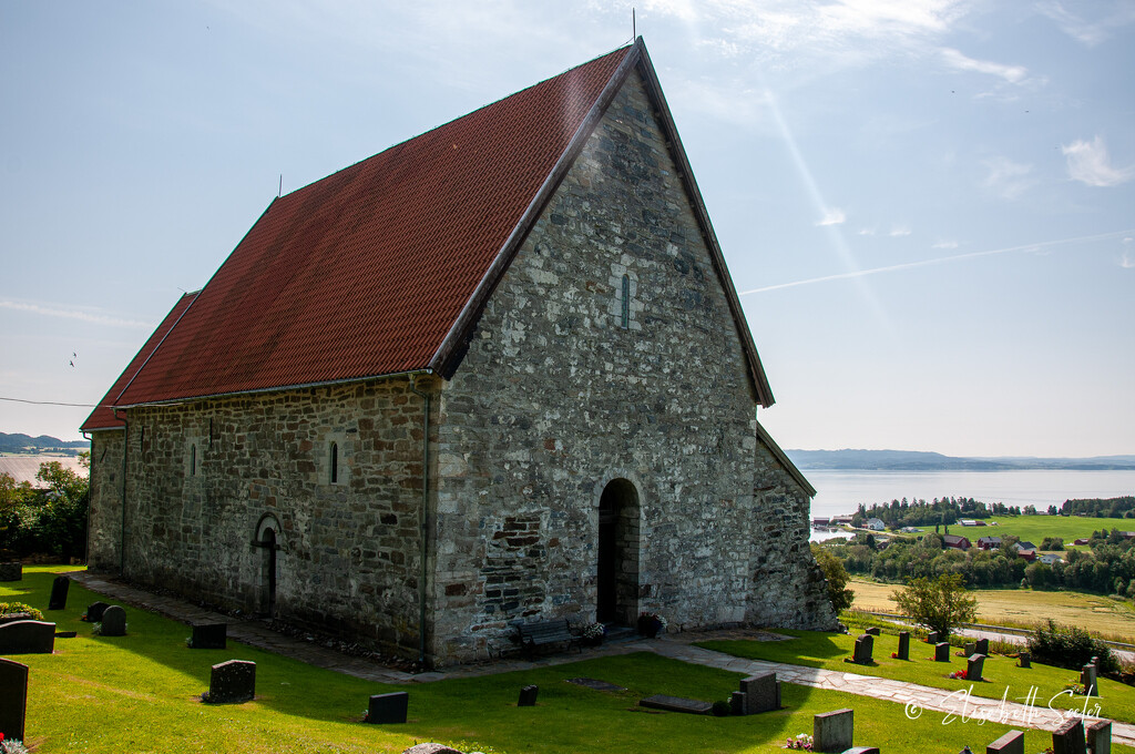 Old Sakshaug church by elisasaeter