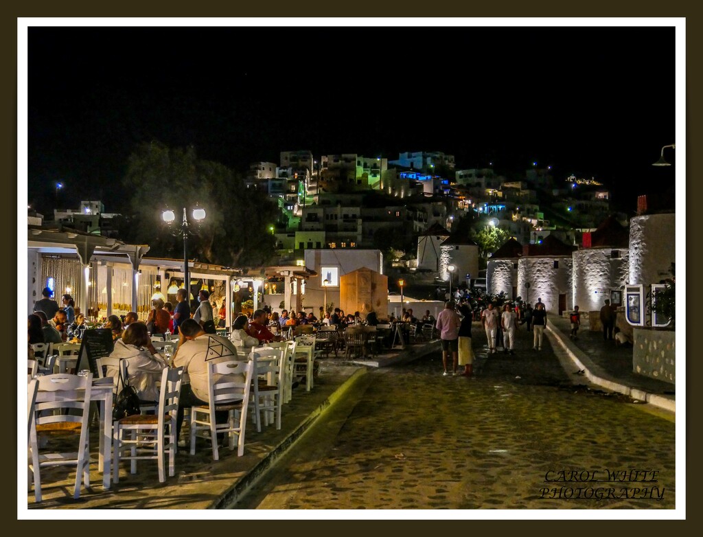 Dining Out In Chora,Astypalaia by carolmw