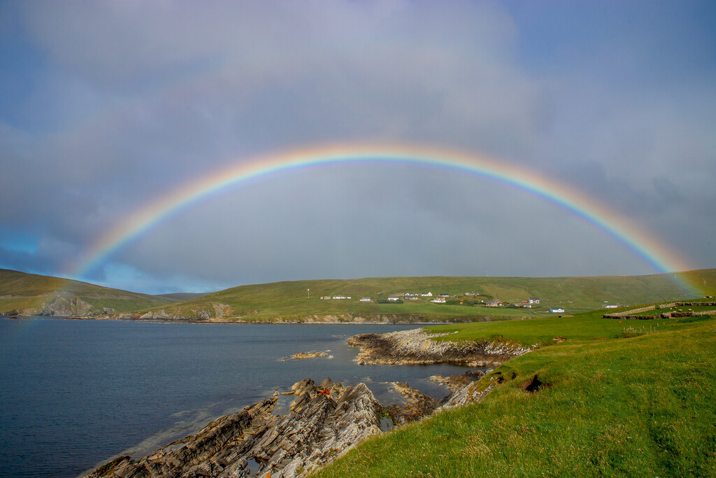 Morning Rainbow by lifeat60degrees