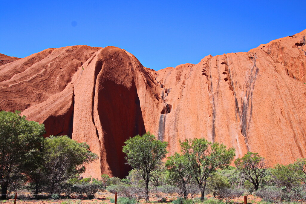 Uluru  - Rock Pools by terryliv