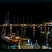 The Harbour At Night,Pera Gialos,Astypalaia by carolmw