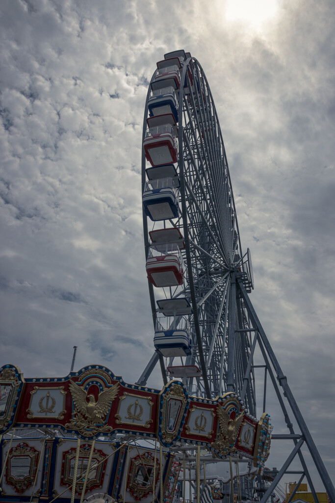 Cloudy Day At The Boardwalk by swchappell