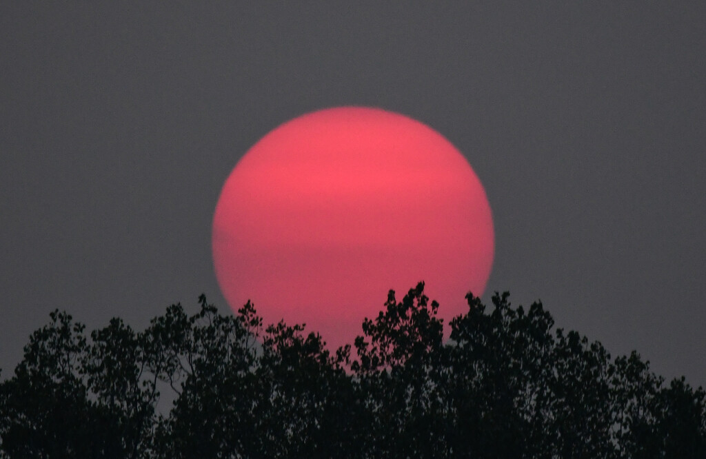Wildfire Sunset by kareenking