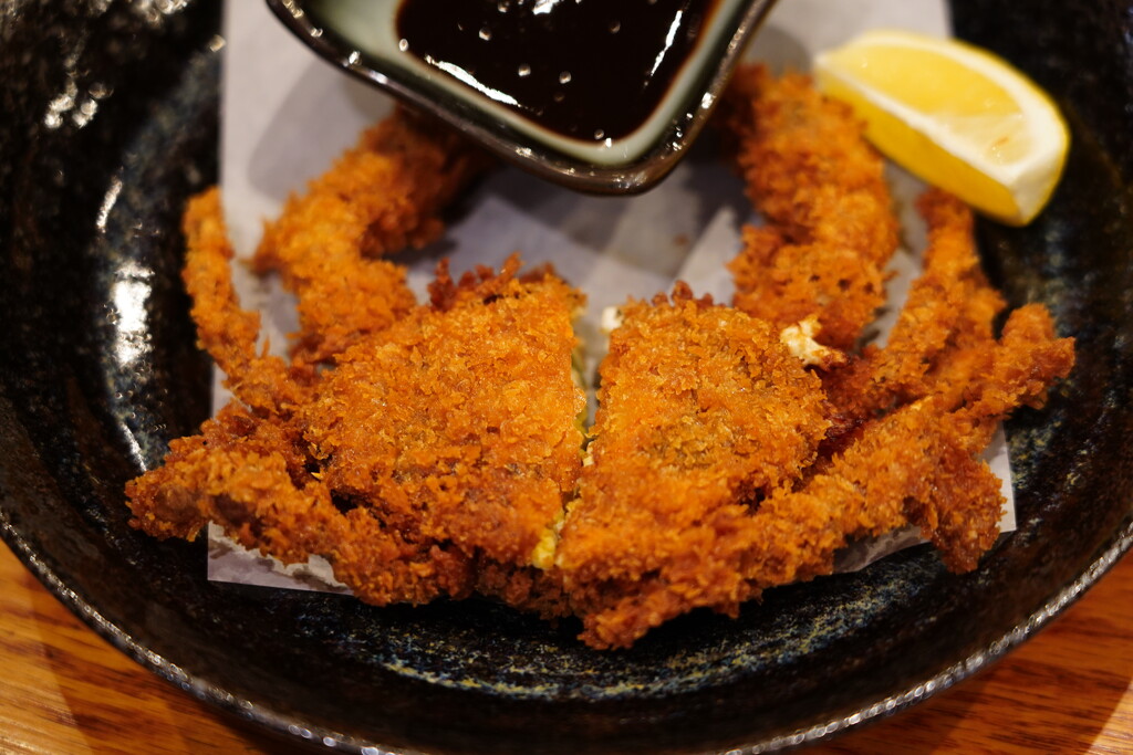 Fried soft shell crab by acolyte