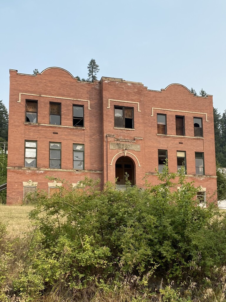 Old Harrison Idaho School by clay88