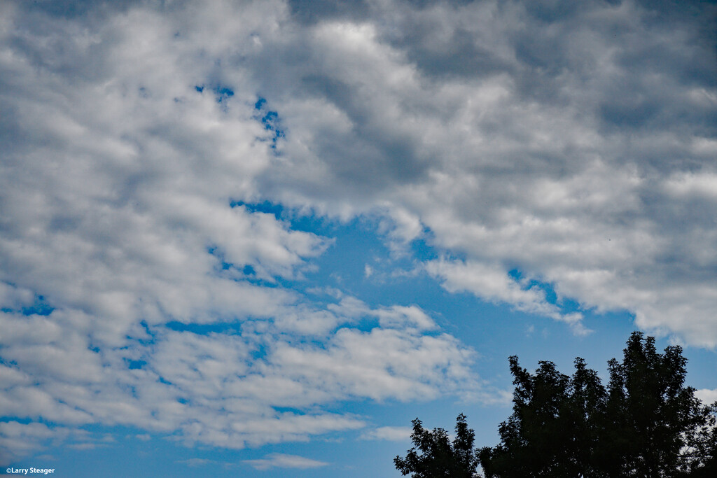 High August sky by larrysphotos