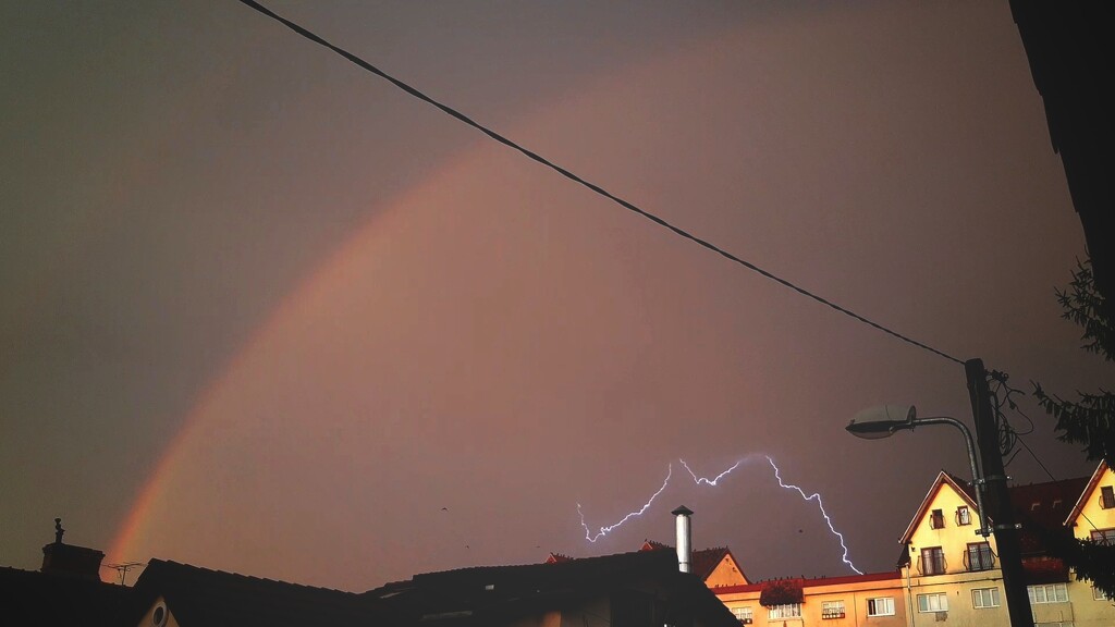 The storm last evening by monikozi