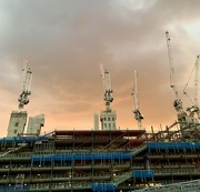 5th Aug 2021 - Cranes on the skyline