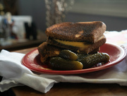 7th Aug 2021 - Grilled cheese and pickles