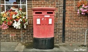 7th Aug 2021 - Postbox needs Weight Watchers.