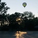 balloon over parking lot by amyk
