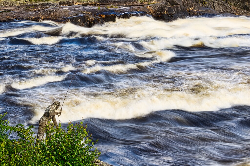 Fishing in the river by okvalle