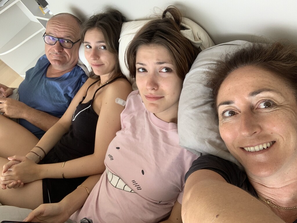 4 in a bed.   by cocobella